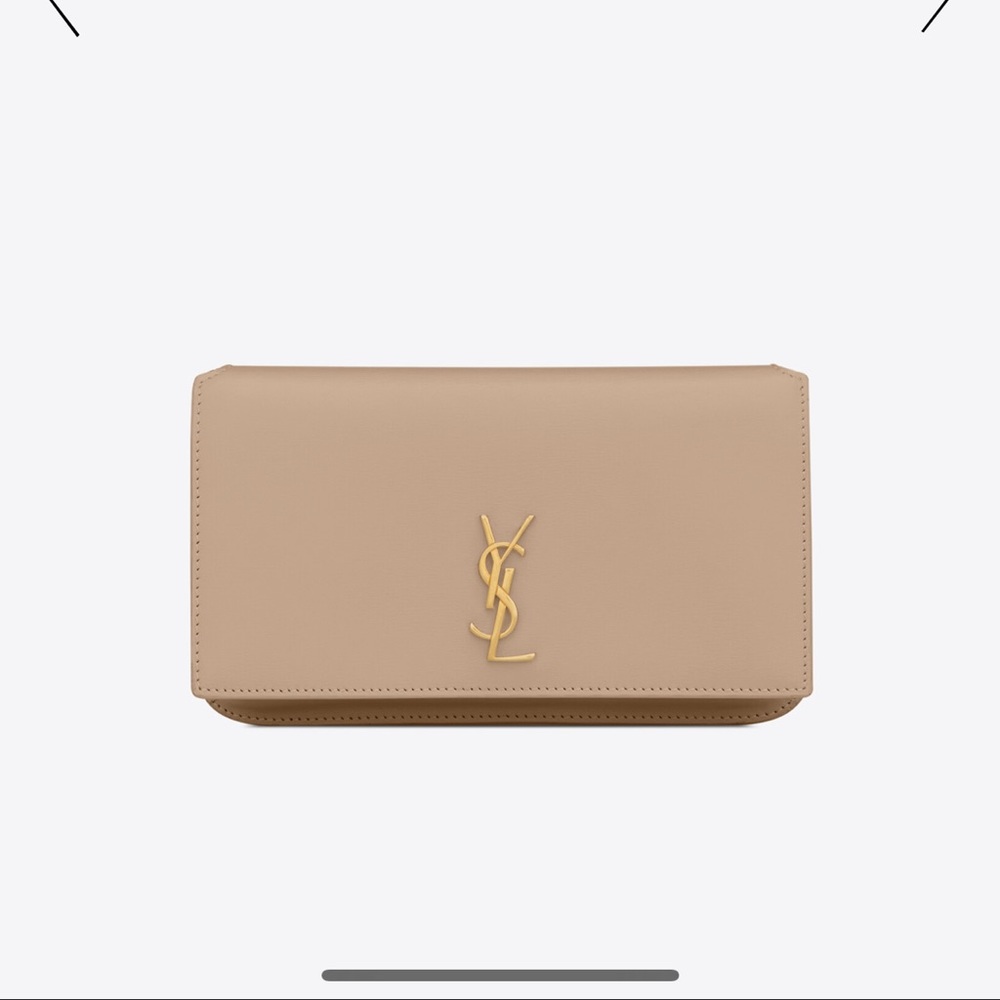 YSL Monogram Phone Holder Shoulder Bag